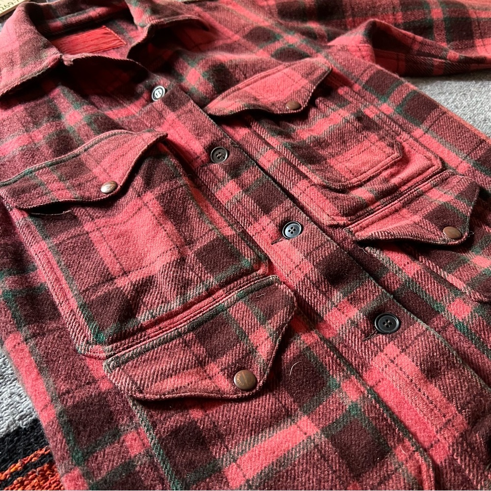 Filson Women’s Mackinaw Cruiser | Made in USA | Vintage 1950s Rare Wool - Picture 15 of 16